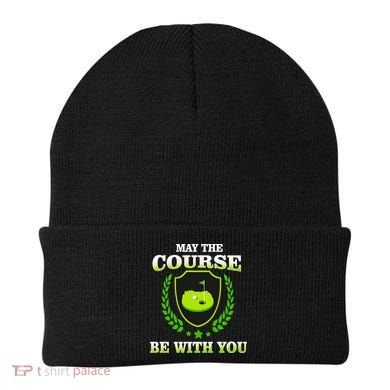 May The Course Be With You Golfing Beanie