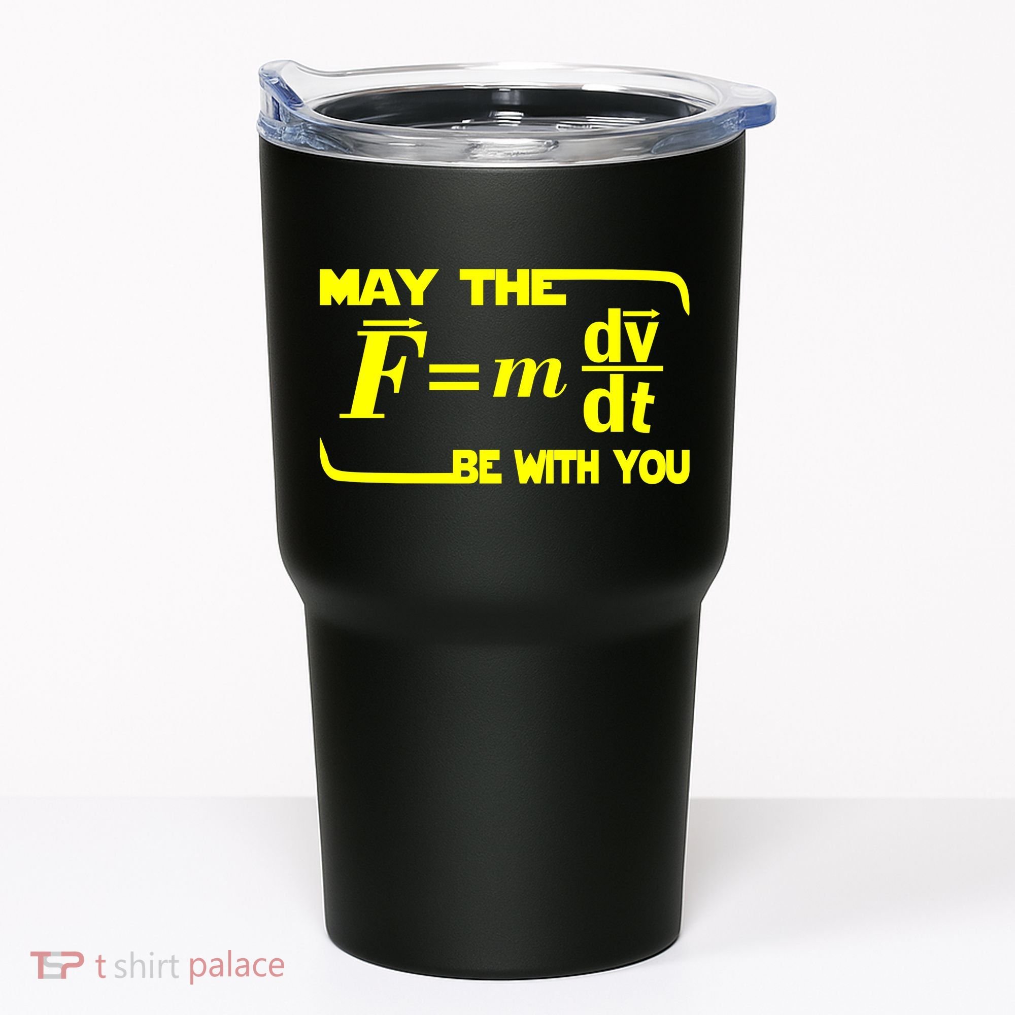 May The (F=mdv/dt) Be With You Physics Tumbler