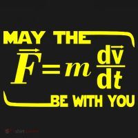May The (F=mdv/dt) Be With You Physics Toddler Hoodie thumb 2