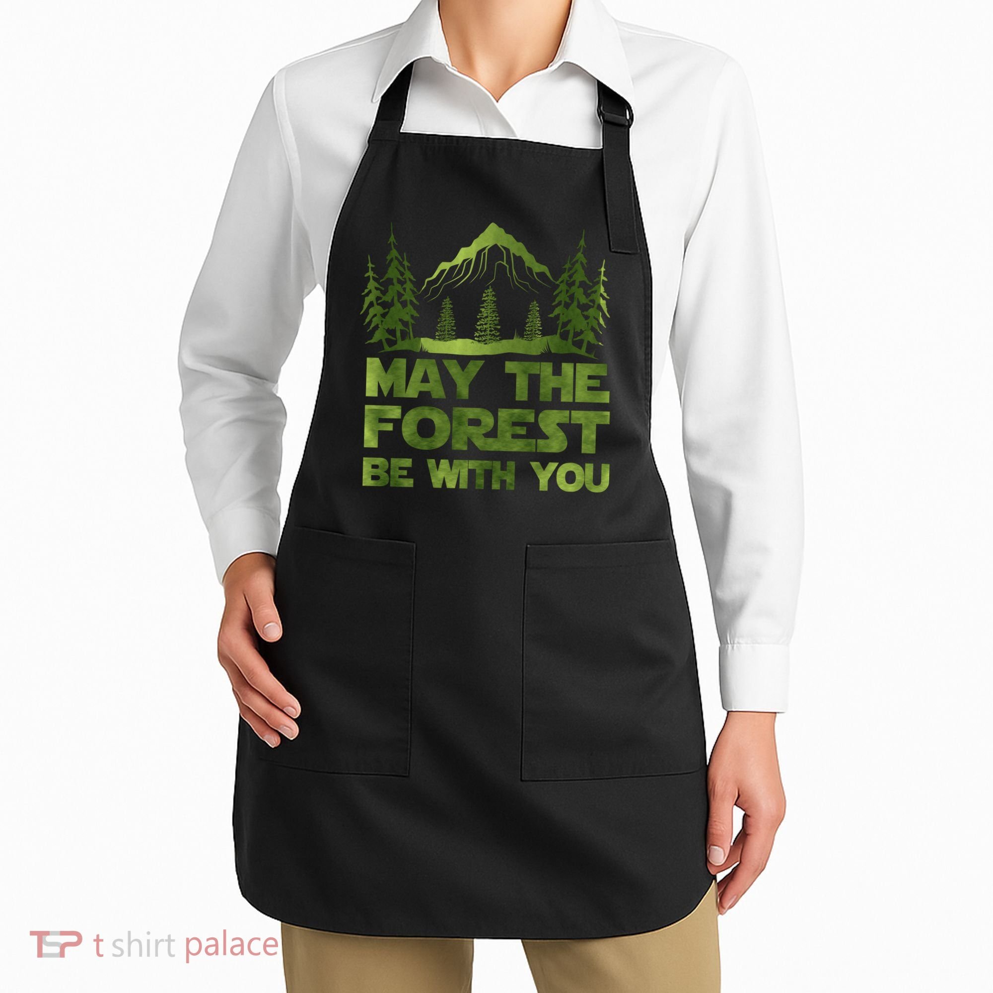 May The Forest Be With You Apron