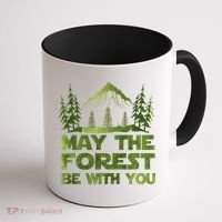 May The Forest Be With You Coffee Mug thumb 1