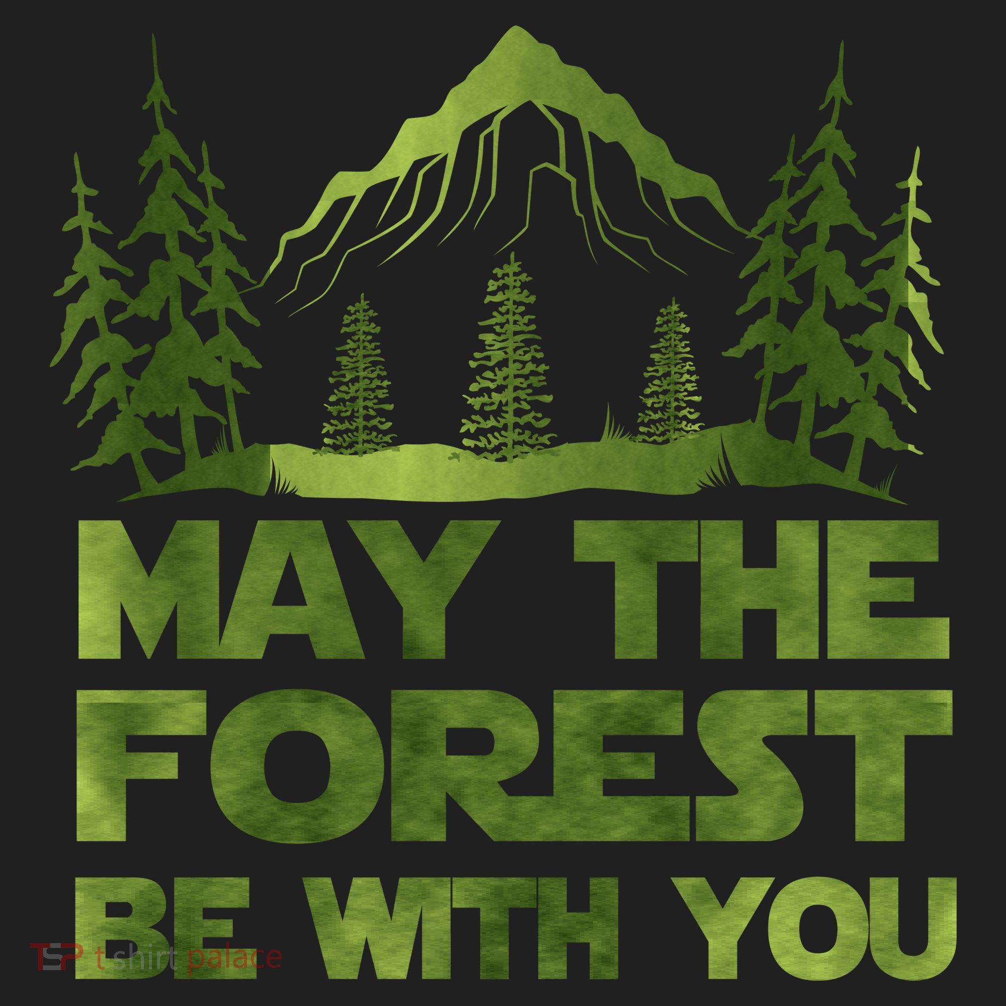 May The Forest Be With You Tumbler