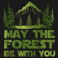 May The Forest Be With You Ornament thumb 1