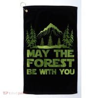 May The Forest Be With You Golf Towel thumb 0