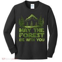 May The Forest Be With You Kids Long Sleeve Shirt thumb 0