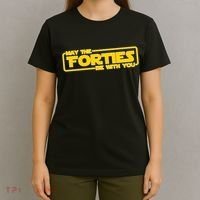 May The Forties Be With You T-Shirt thumb 4