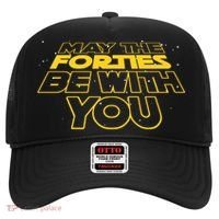 May The Forties Be With You Funny 40th Birthday Hat thumb 0