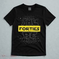 May The Forties Be With You Funny Birthday T-Shirt thumb 5