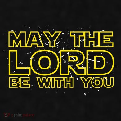 May The Lord Be With You Ladies PosiCharge Tri-Blend Wicking Tank
