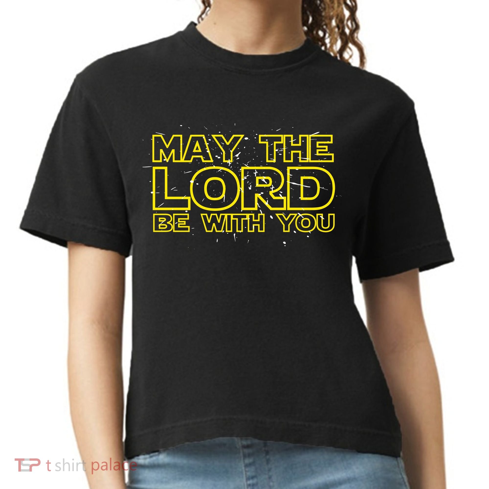 May The Lord Be With You Comfort Colors Boxy T-Shirt