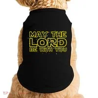 May The Lord Be With You Doggie Tank thumb 0
