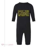 May The Lord Be With You Infant Fleece One Piece thumb 0