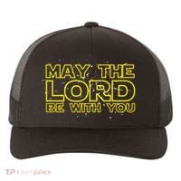 May The Lord Be With You Yupoong Adult 5-Panel Trucker Hat thumb 0