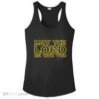 May The Lord Be With You Ladies PosiCharge Competitor Racerback Tank thumb 0