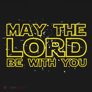 May The Lord Be With You Tote Bag