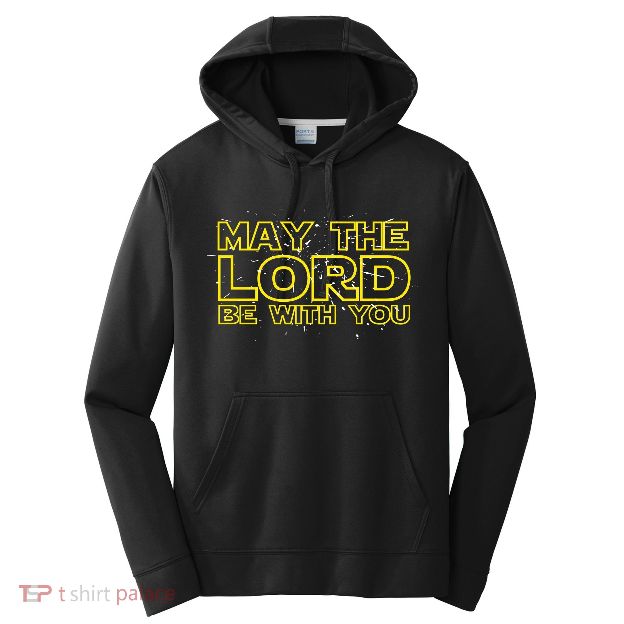 May The Lord Be With You Performance Fleece Hoodie