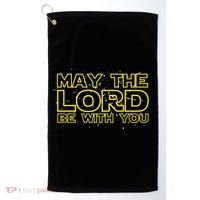 May The Lord Be With You Golf Towel thumb 0