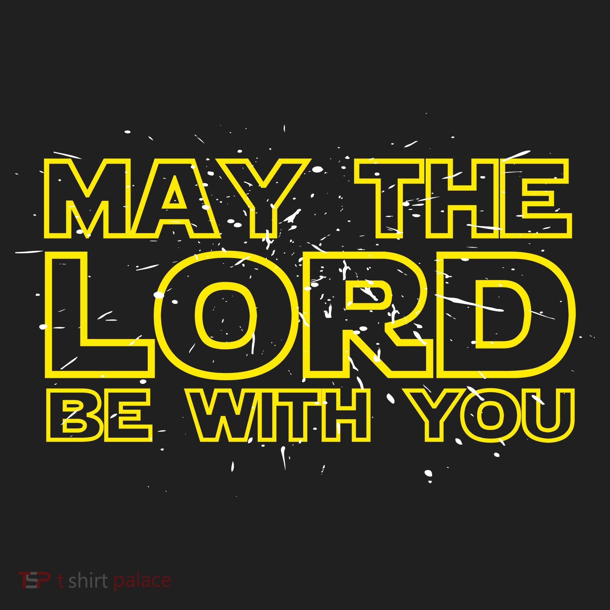 May The Lord Be With You Golf Towel