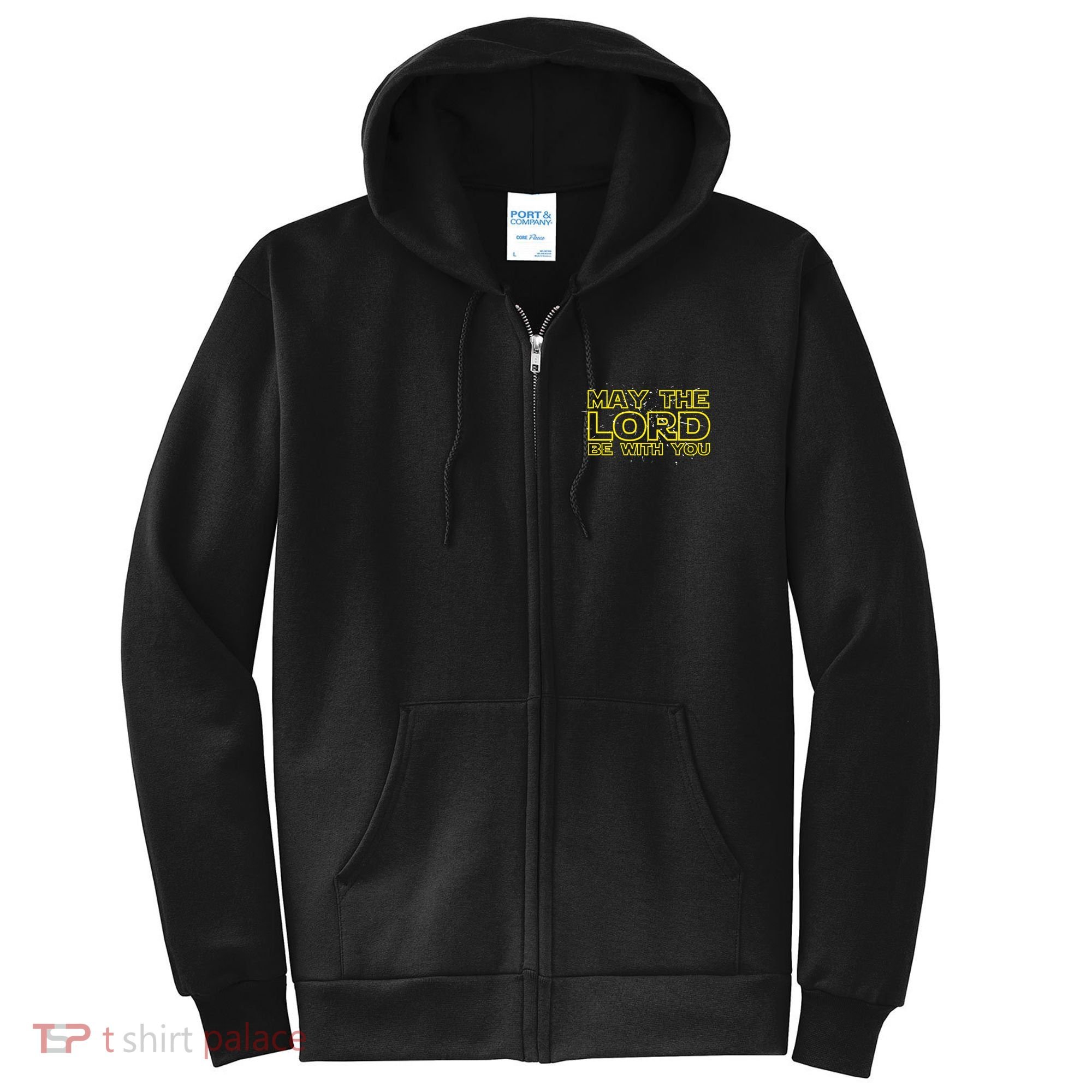May The Lord Be With You Full Zip Hoodie