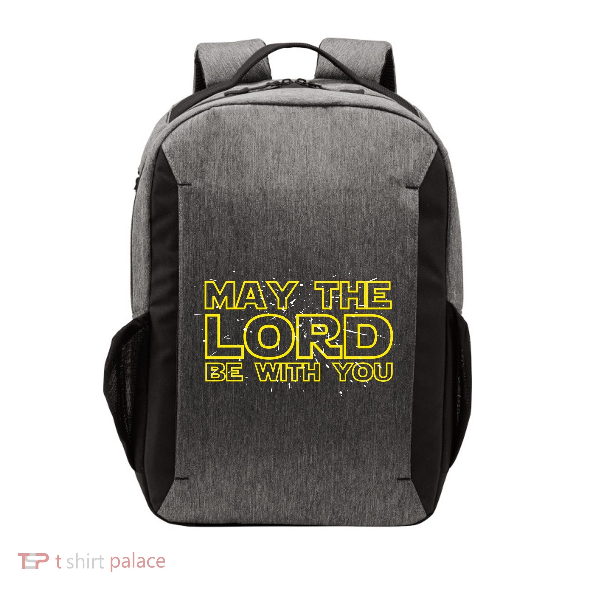 May The Lord Be With You Vector Backpack