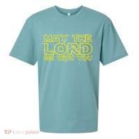 May The Lord Be With You Sueded Cloud Jersey T-Shirt thumb 0