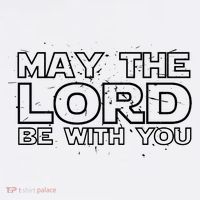 May The Lord Be With You Comfort Colors Garment-Dyed Hooded Sweatshirt thumb 2