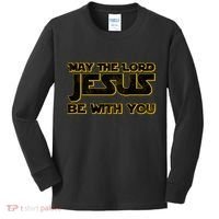 May The Lord Jesus Be With You Kids Long Sleeve Shirt thumb 0
