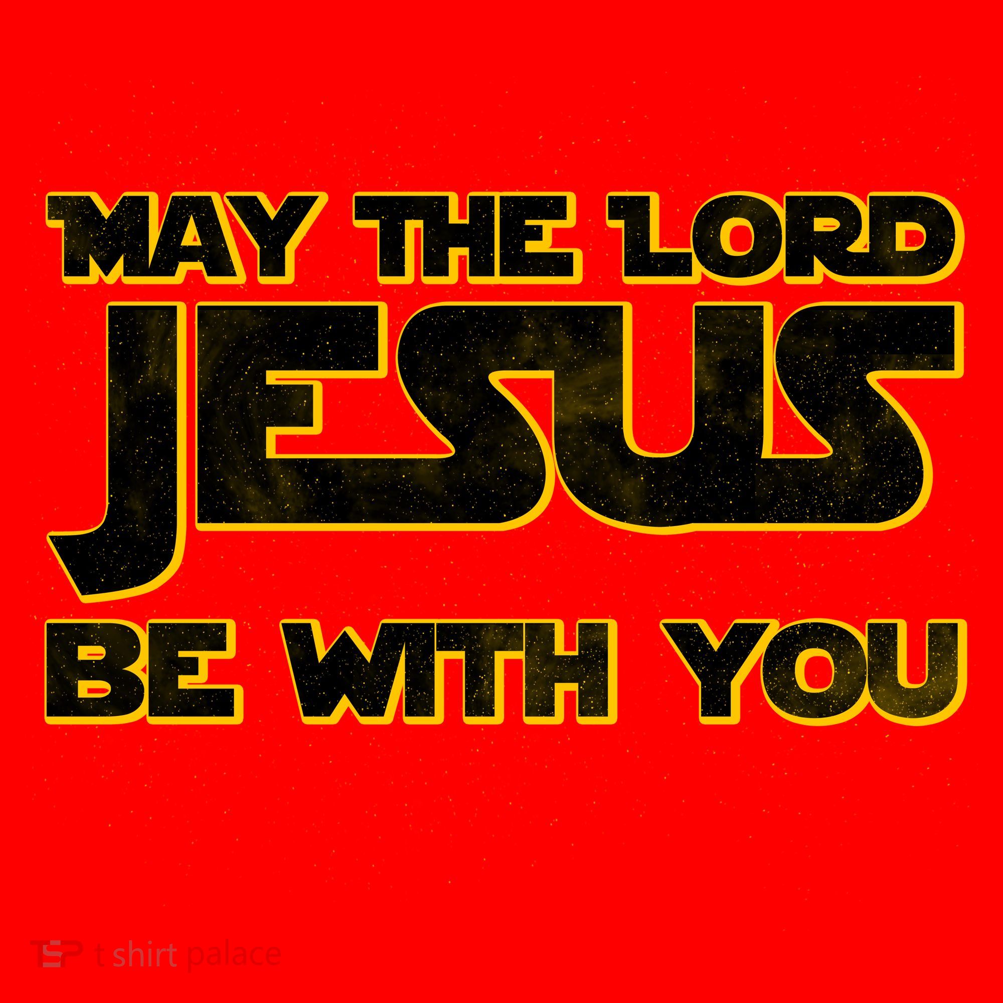 May The Lord Jesus Be With You Santa Hat