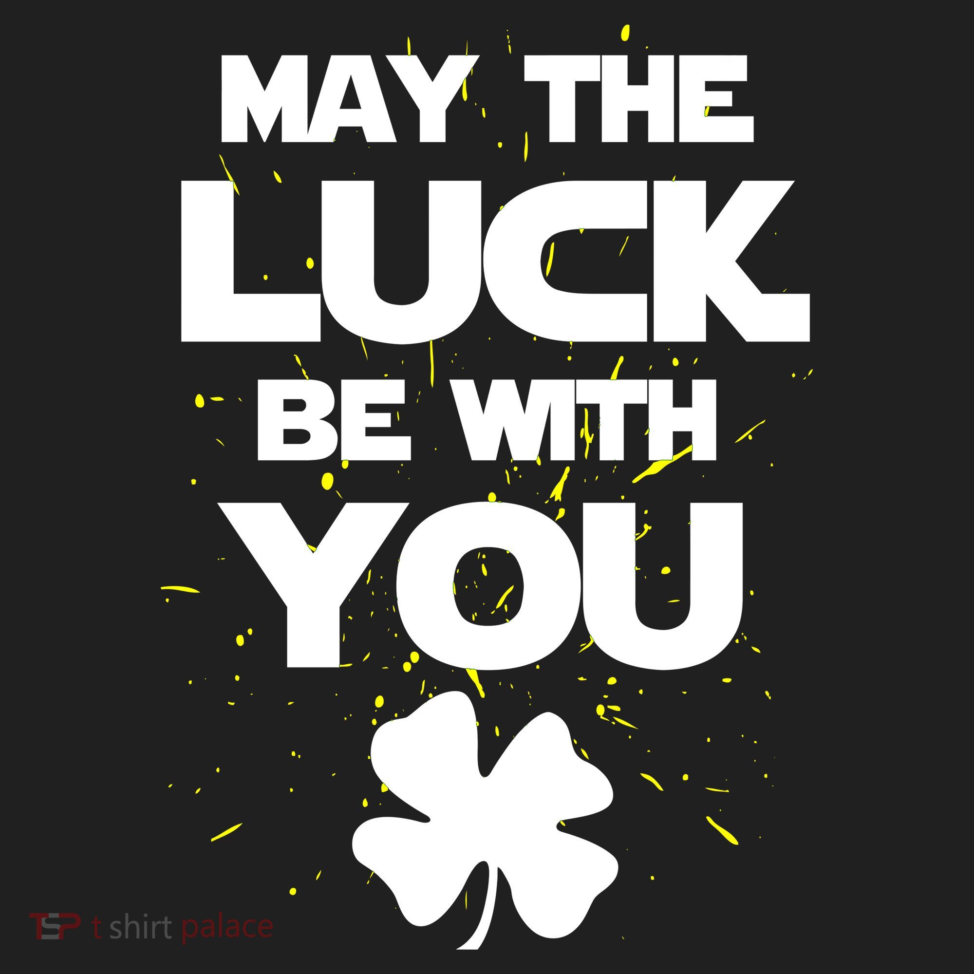 May The Luck Be With You Irish Parody Women's Sweatshirt