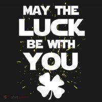 May The Luck Be With You Irish Parody Doggie Tank thumb 4