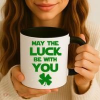 May The Luck Be With You Irish Parody Coffee Mug thumb 3