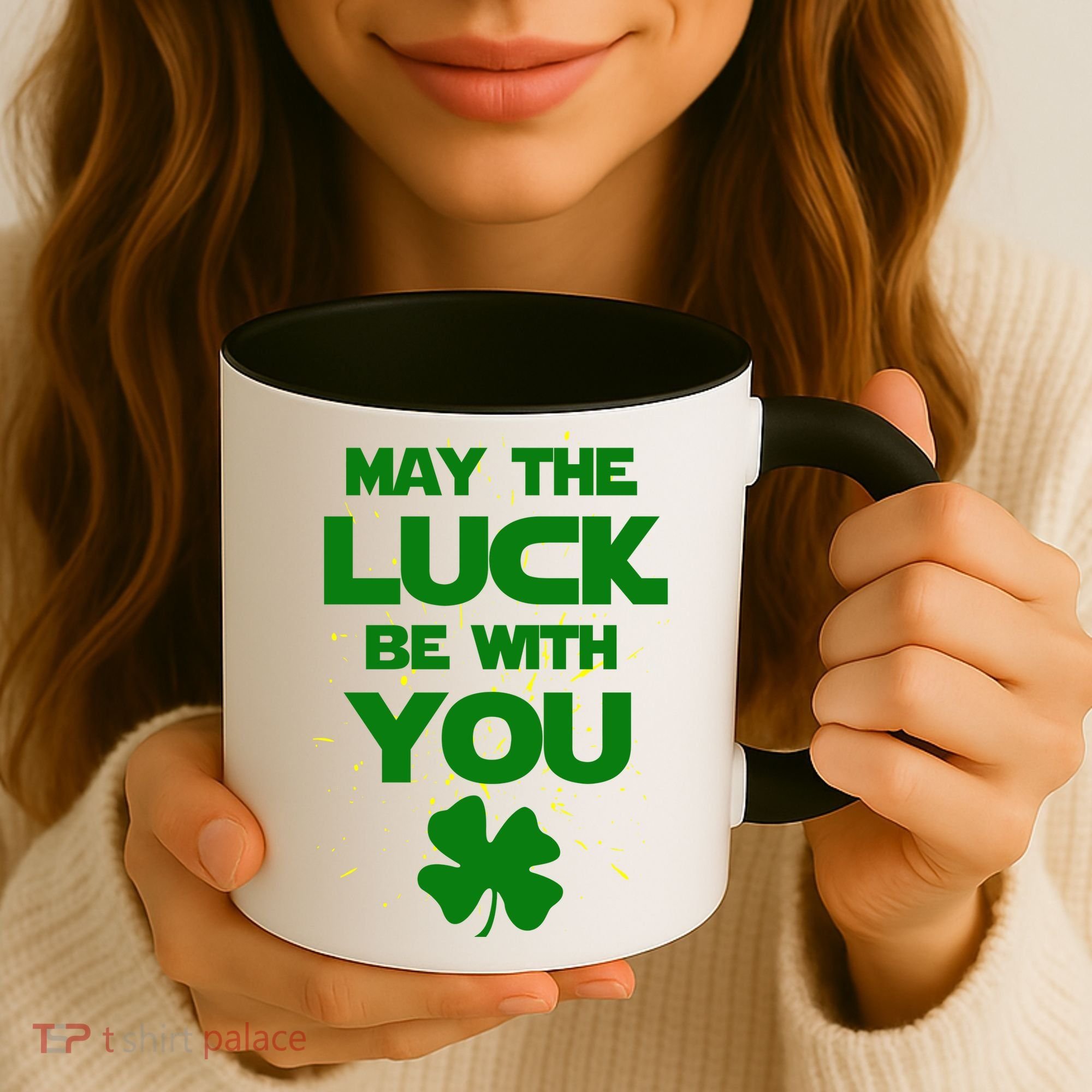 May The Luck Be With You Irish Parody Coffee Mug