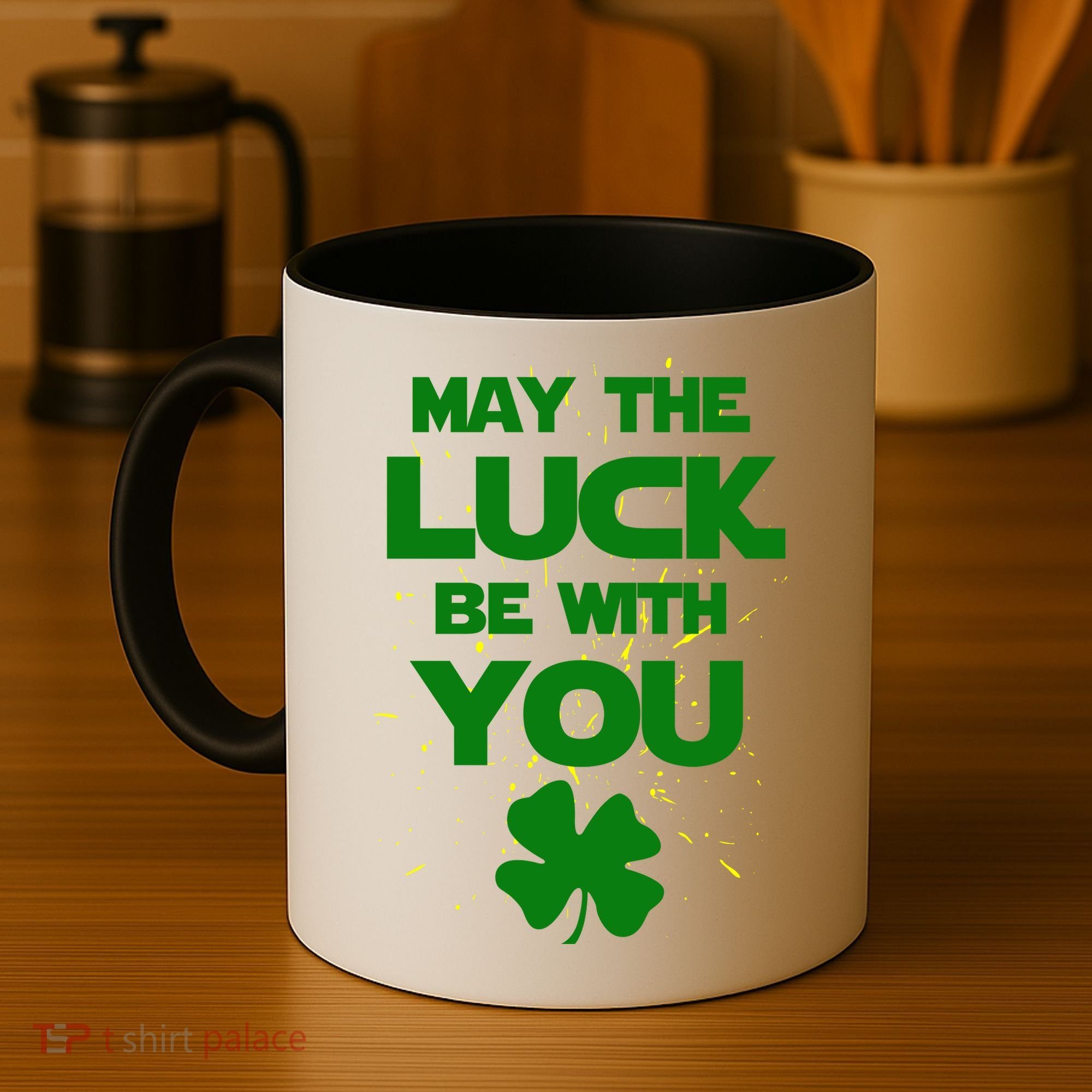 May The Luck Be With You Irish Parody Coffee Mug