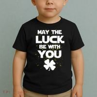 May The Luck Be With You Irish Parody Toddler T-Shirt thumb 2
