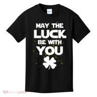 May The Luck Be With You Irish Parody Kids T-Shirt thumb 0
