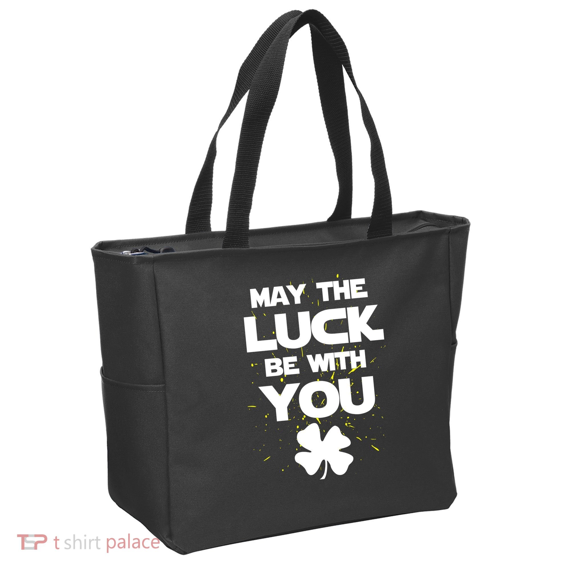 May The Luck Be With You Irish Parody Tote Bag