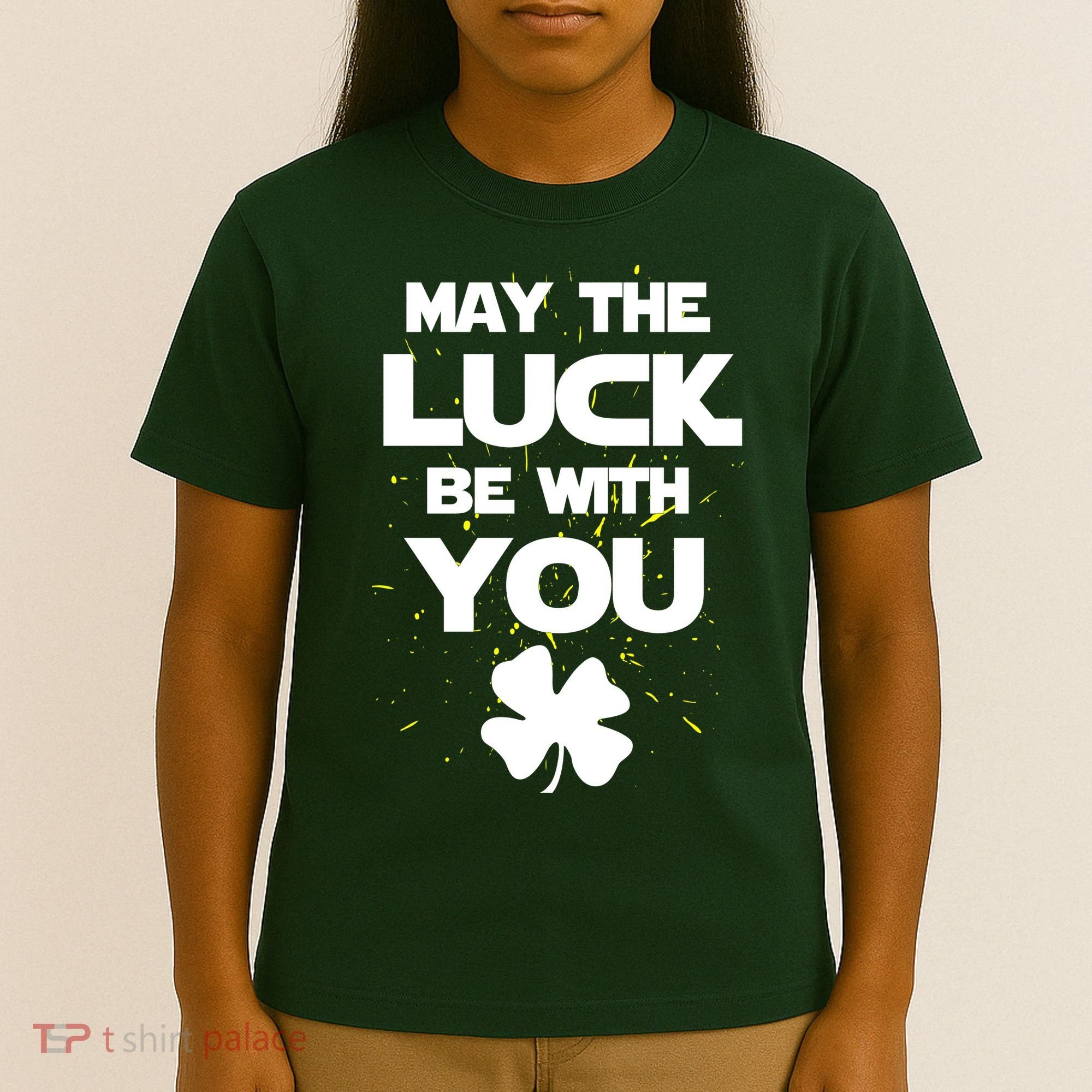 May The Luck Be With You Irish Parody T-Shirt