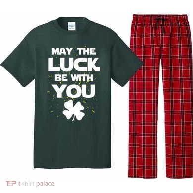 May The Luck Be With You Irish Parody Pajama Set