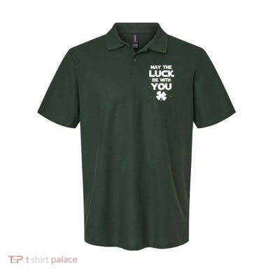 May The Luck Be With You Irish Parody Polo