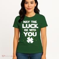 May The Luck Be With You Irish Parody Women's T-Shirt thumb 4