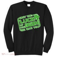 May The Luck Of The Irish Be With You Sweatshirt thumb 0