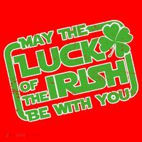 May The Luck Of The Irish Be With You Santa Hat thumb 1