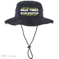 May The Mass Times Acceleration Be With You Bucket Hat thumb 0