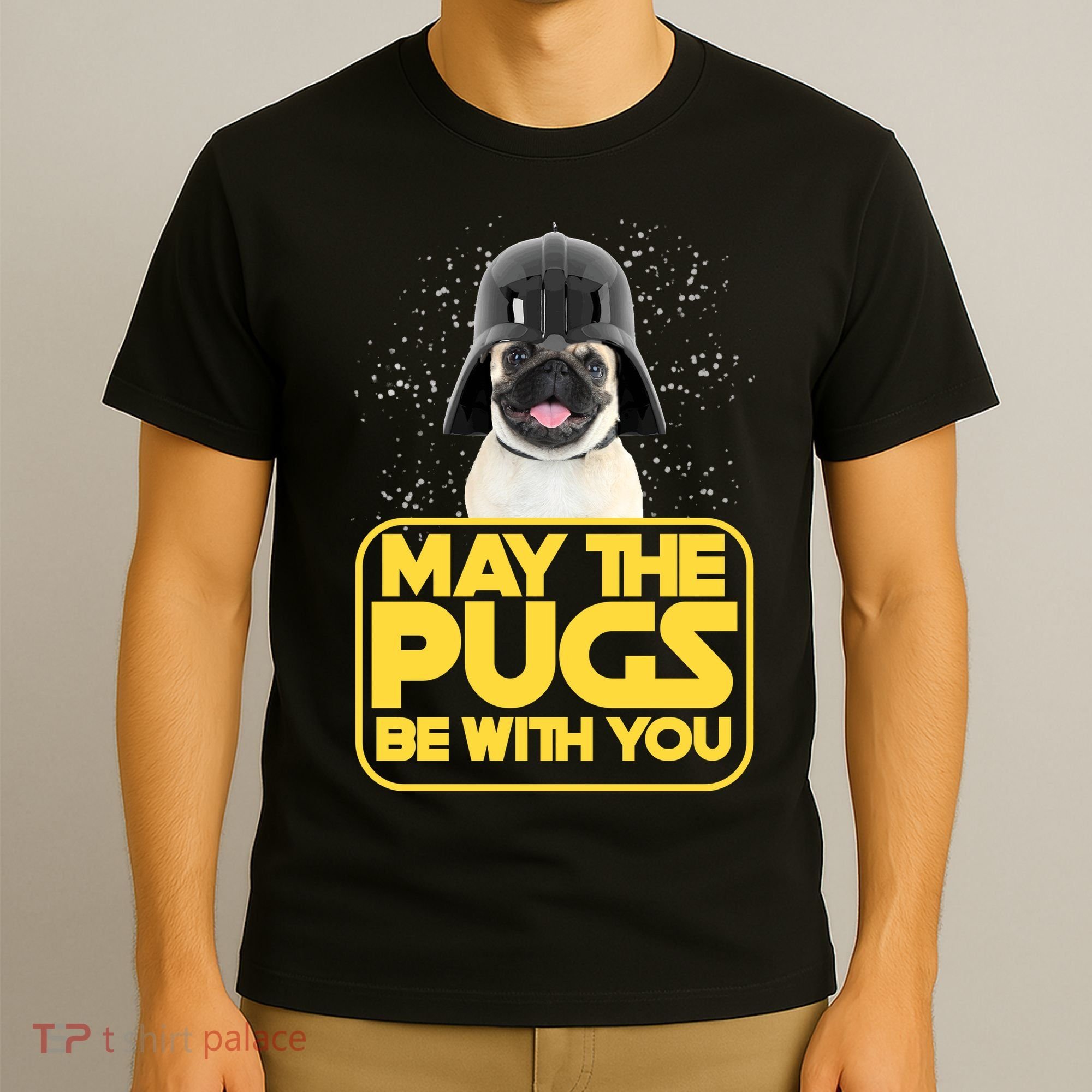 May The Pugs Be With You T-Shirt
