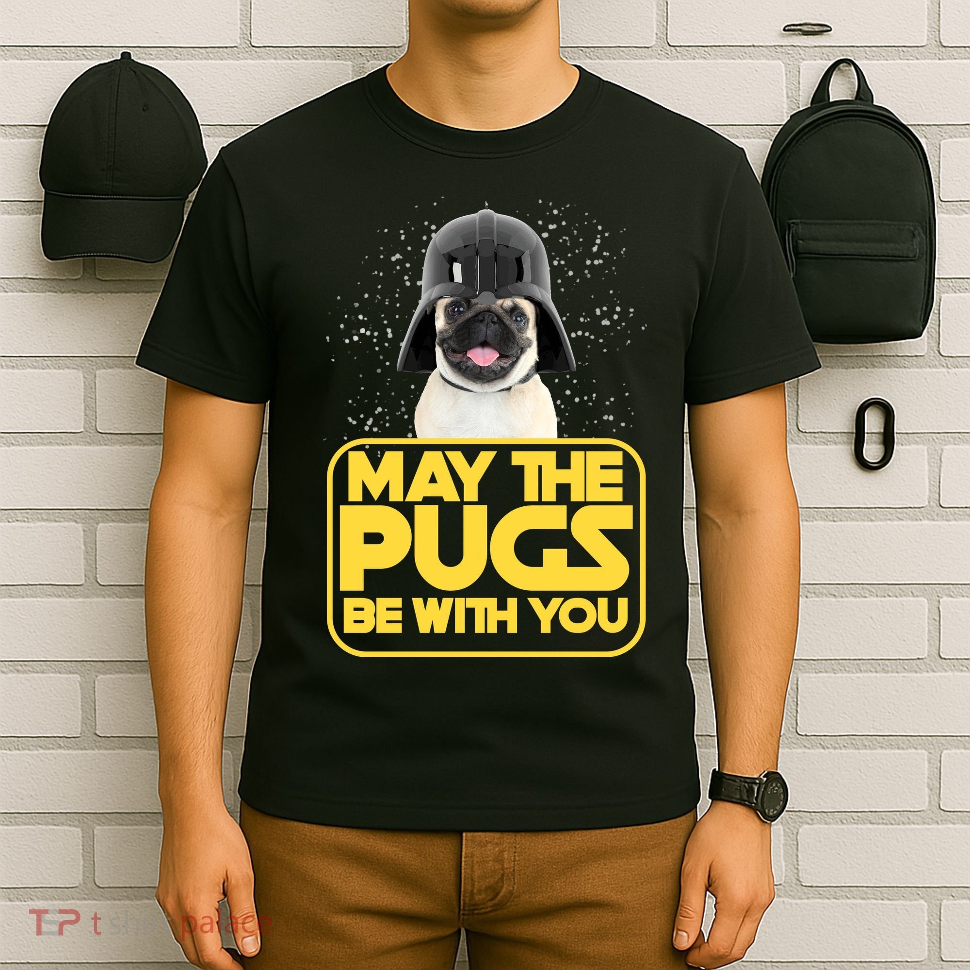 May The Pugs Be With You T-Shirt