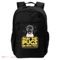 May The Pugs Be With You Backpack thumb 0