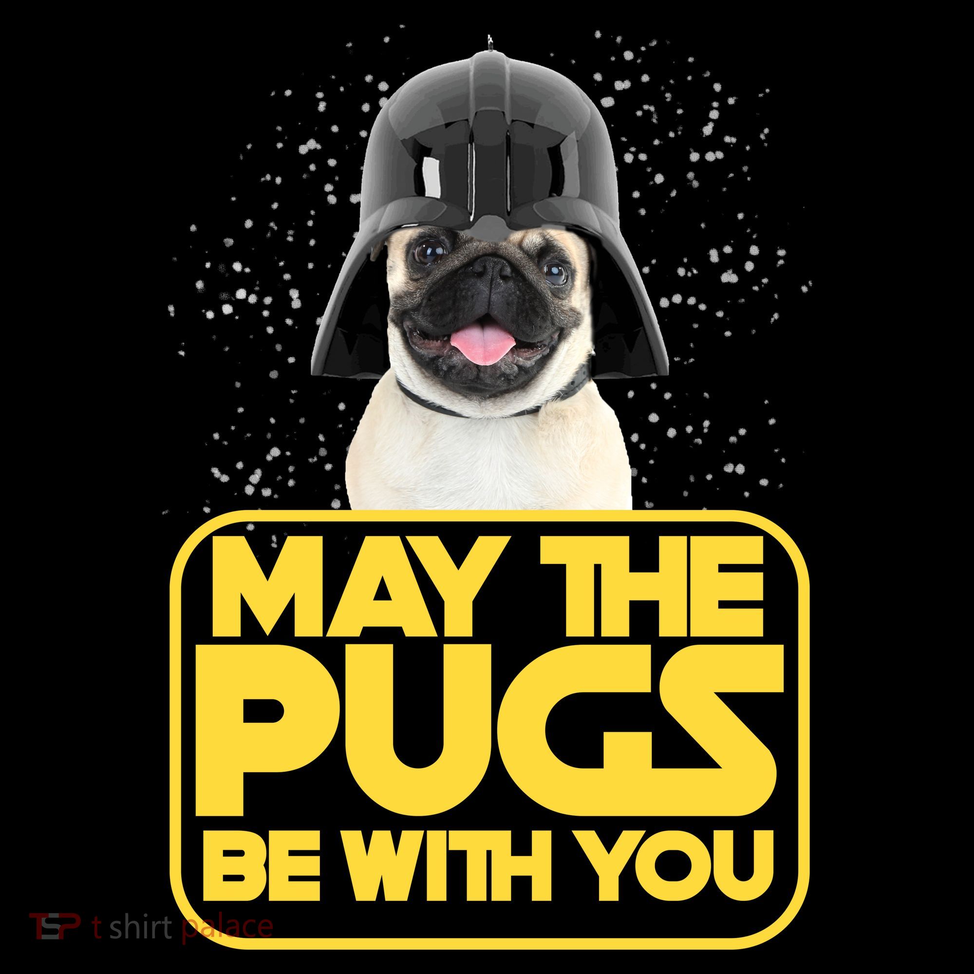 May The Pugs Be With You Bucket Hat