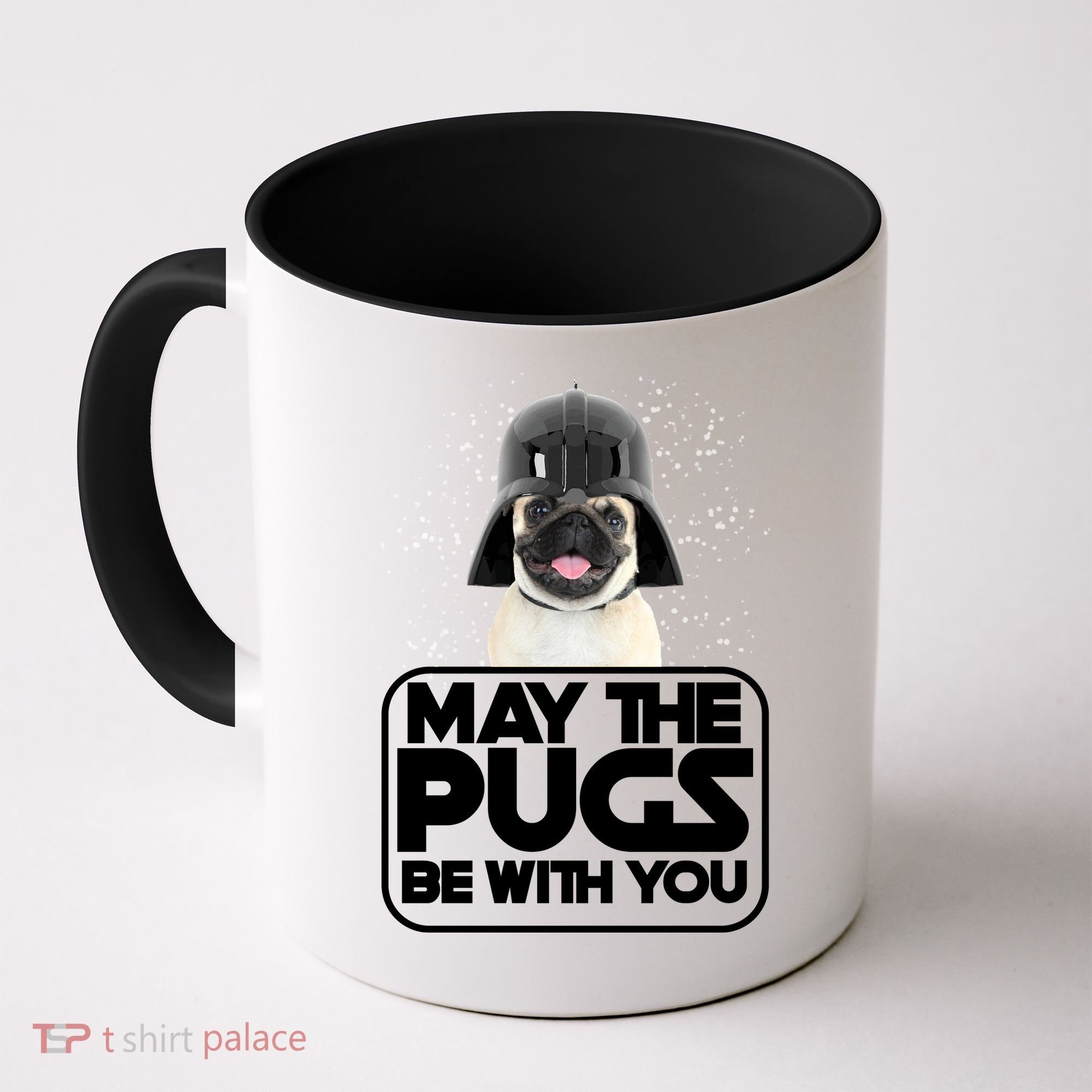 May The Pugs Be With You Coffee Mug