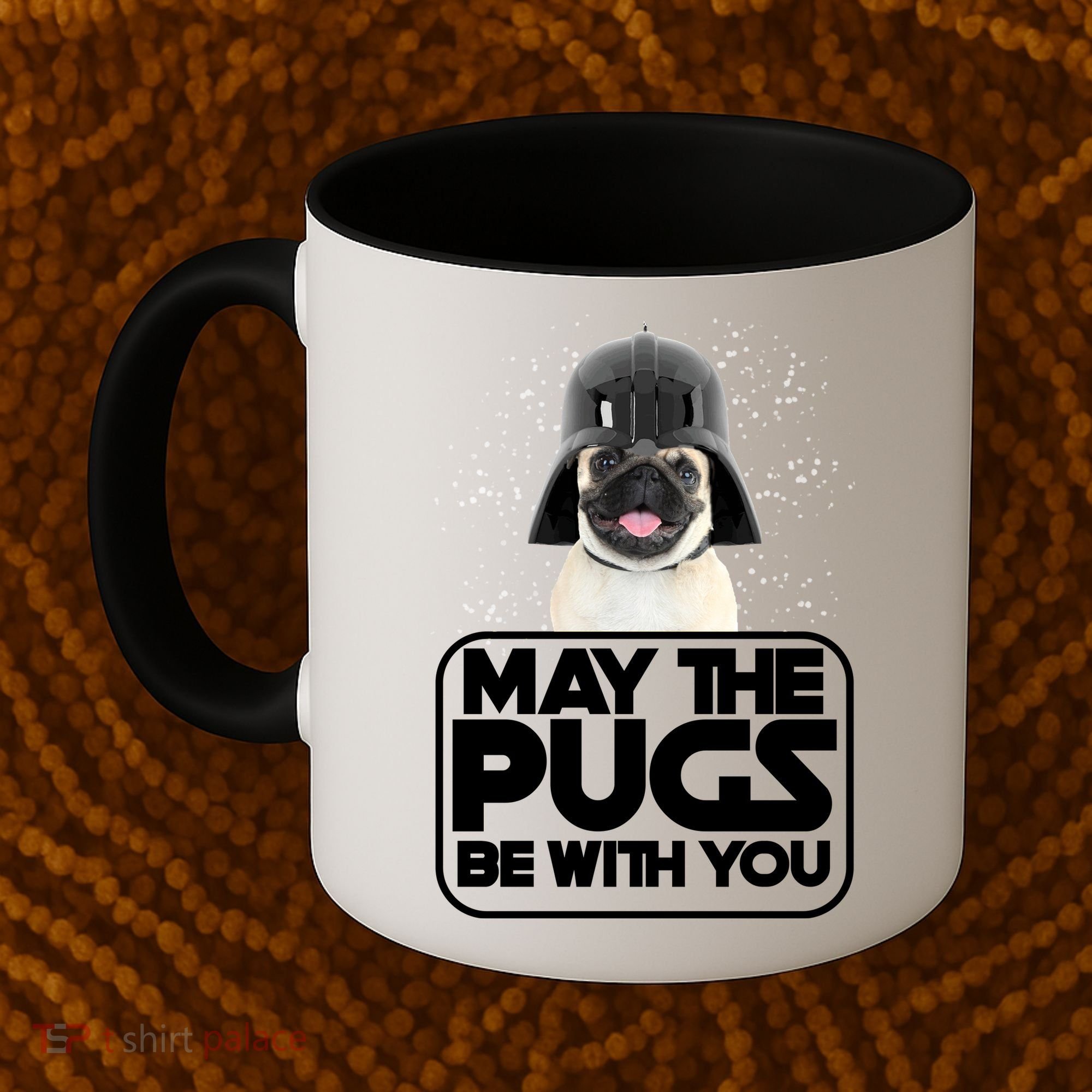 May The Pugs Be With You Coffee Mug