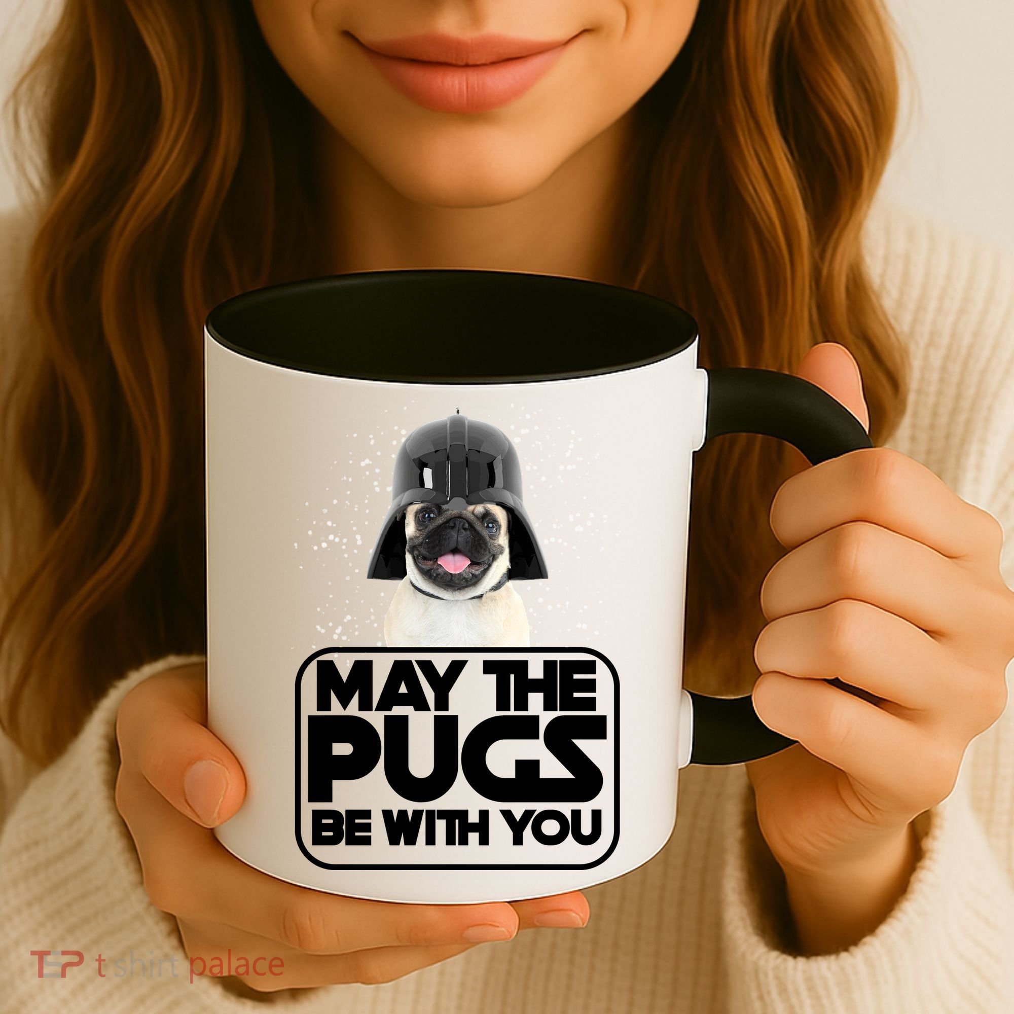 May The Pugs Be With You Coffee Mug